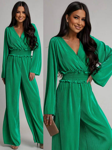 Natalia jumpsuit green - ZP1269