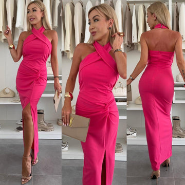 Zarrah dress fuchia - A1029 556