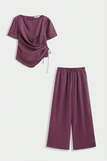 Ressia 2-pieces plum - PS9702AB