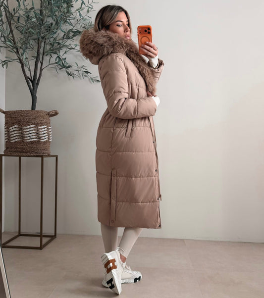 Ulina winter jacket Camel- FC7583