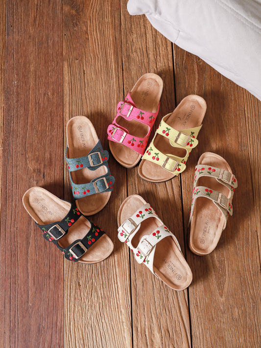 Alola Cherry slippers fushia - X5-528