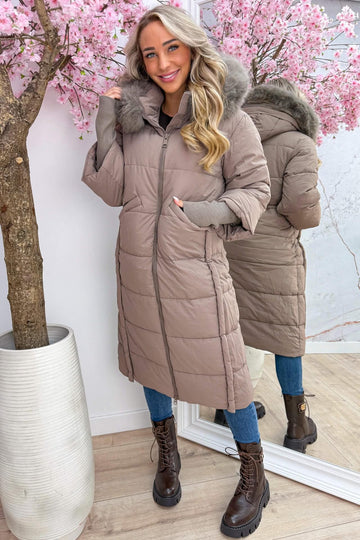 Kara jacket taupe  - FC7653