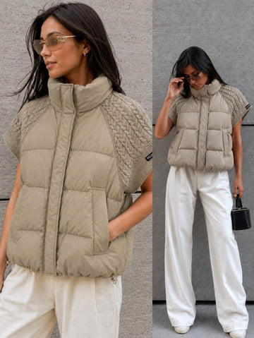 Evahl vest Beige  - 8902