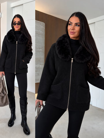 Sophia Sweat Black  - 10111