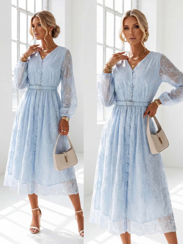Hilde dress blue - 10309