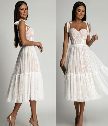 Safran dress white- 230999