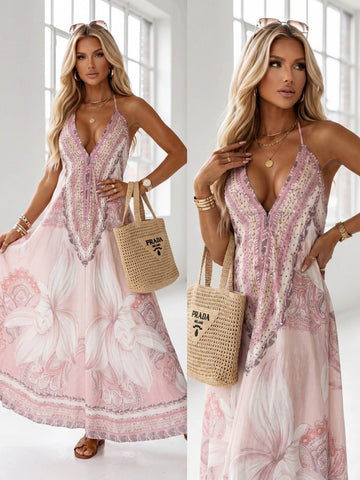 Essence dress pink -5570
