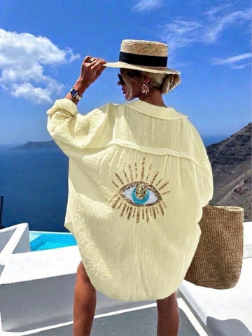 Ebba shirt yellow - 6622