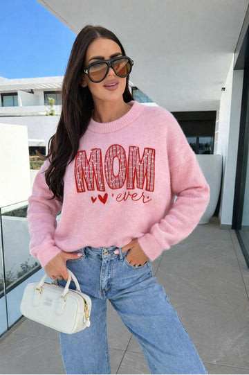 Mom sweat rosa - W78495 556