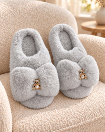 Aniska slippers grå