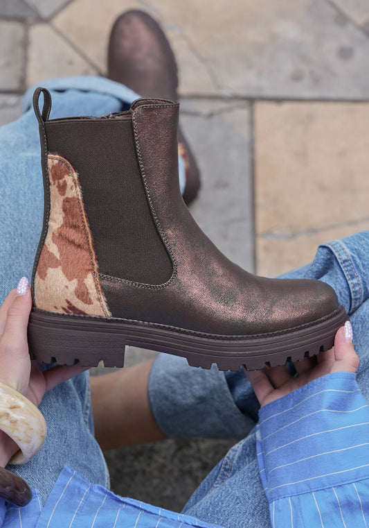 Keasia boots brown - M812