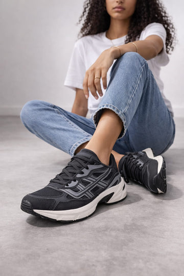 Global sneakers black  - 26002