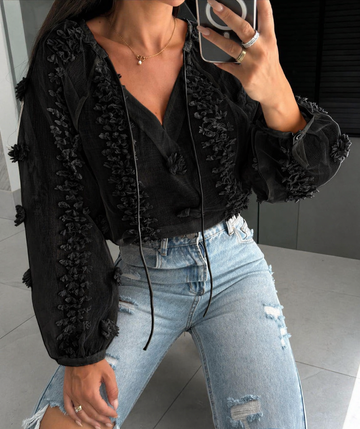 Cjarlot shirt black -CL964 556
