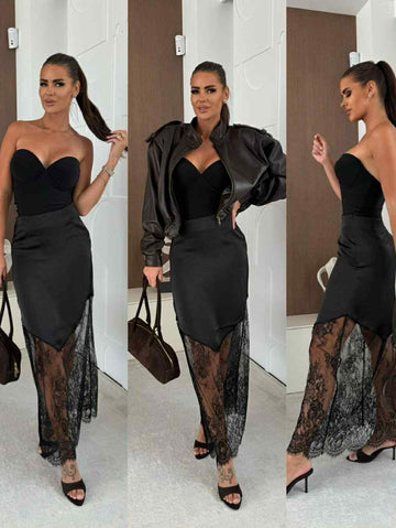 Libby skirt Black - 9260
