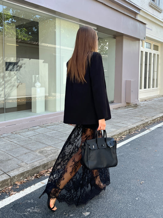 Unkikka Lace skirt  Black - 3895