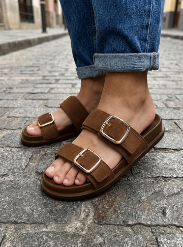Monrroe slippers Brown - DM518