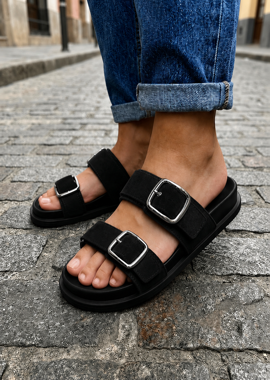 Monrroe slippers Black - DM518