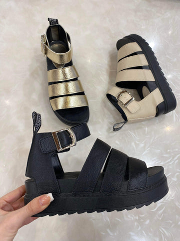 Maja sandals black