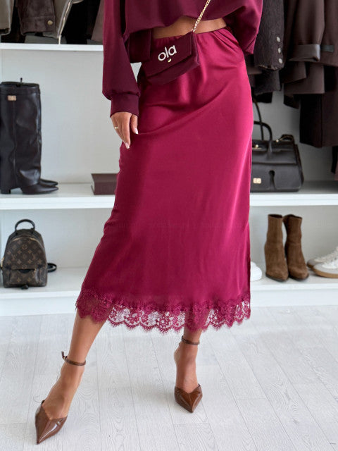 Kilye skirt red