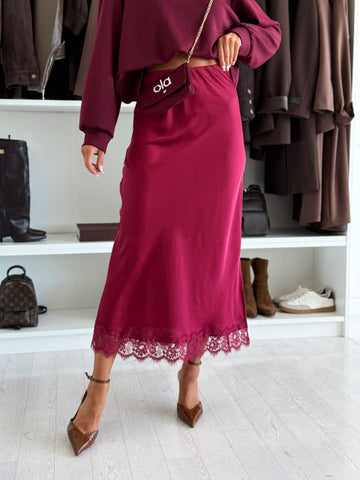 Kilye skirt red
