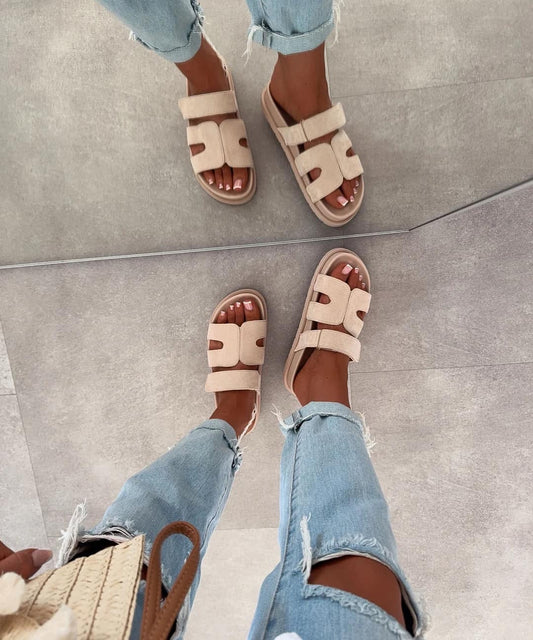 Dessie slippers  beige 12345
