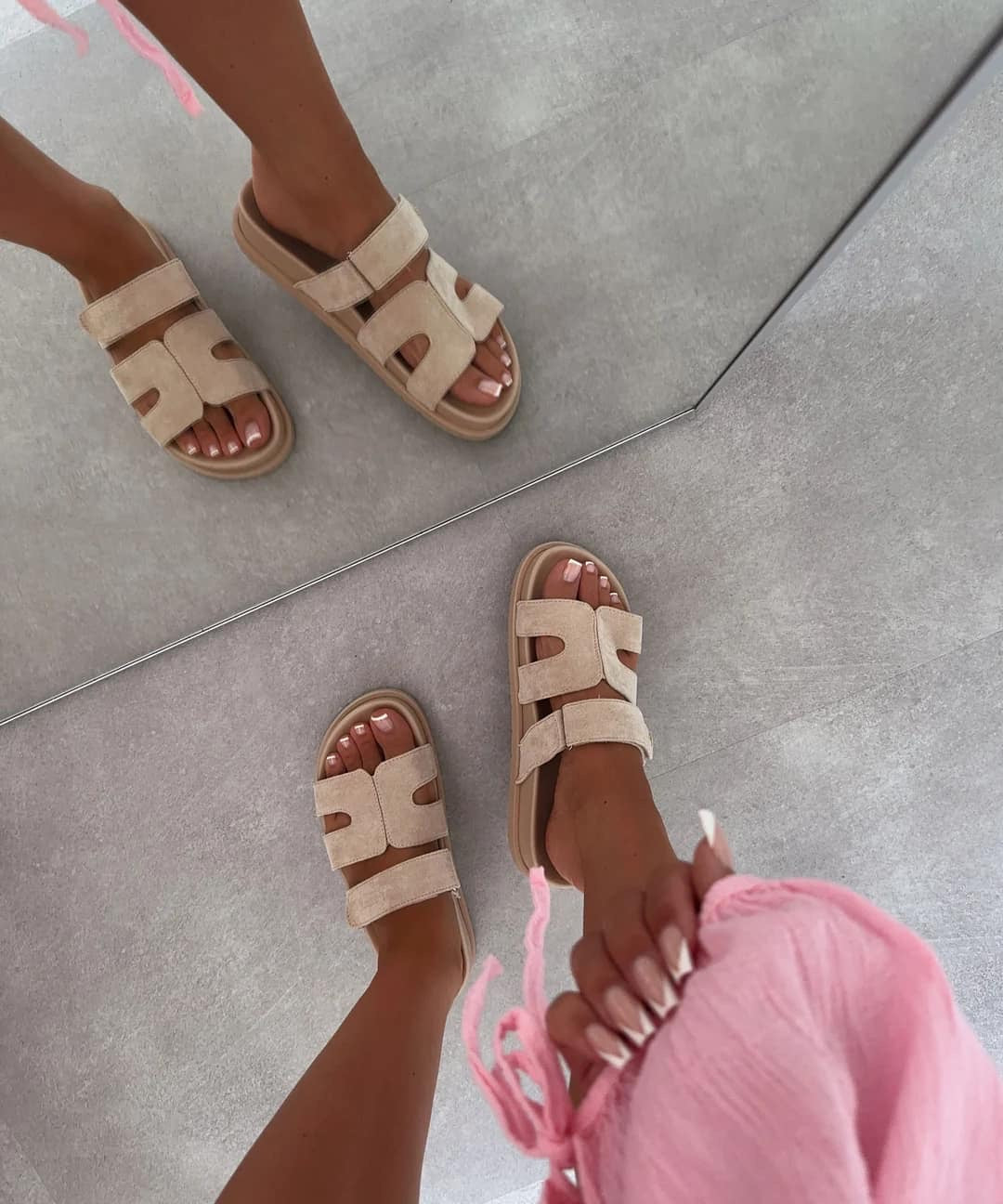 Dessie slippers  beige 12345