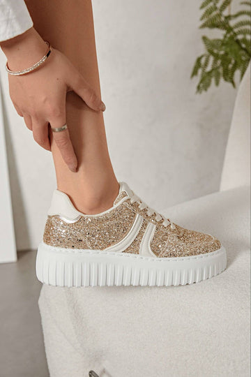 Kaja sneakers Golden 556 12345