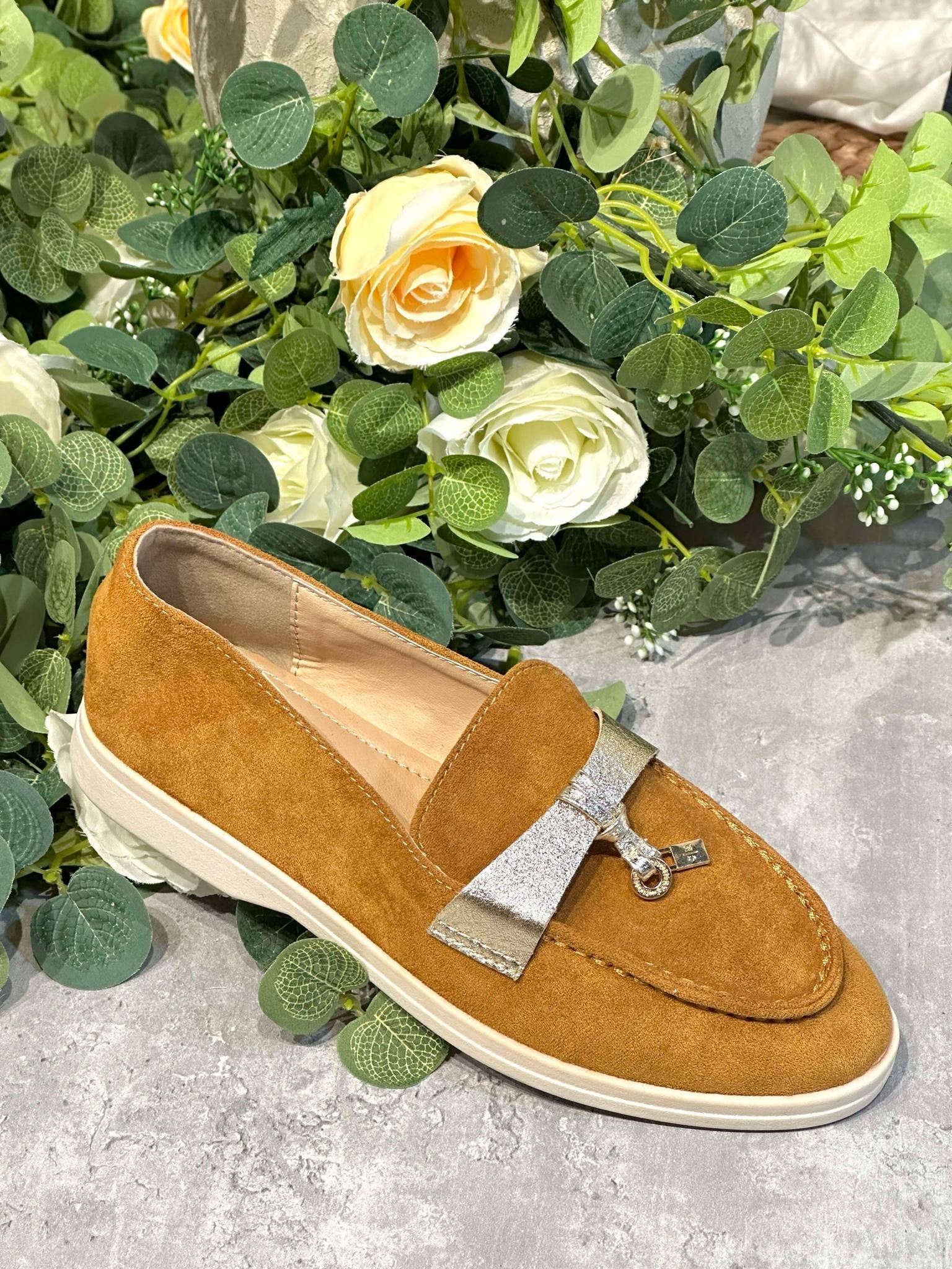 Bekka loafers camel  - 9831