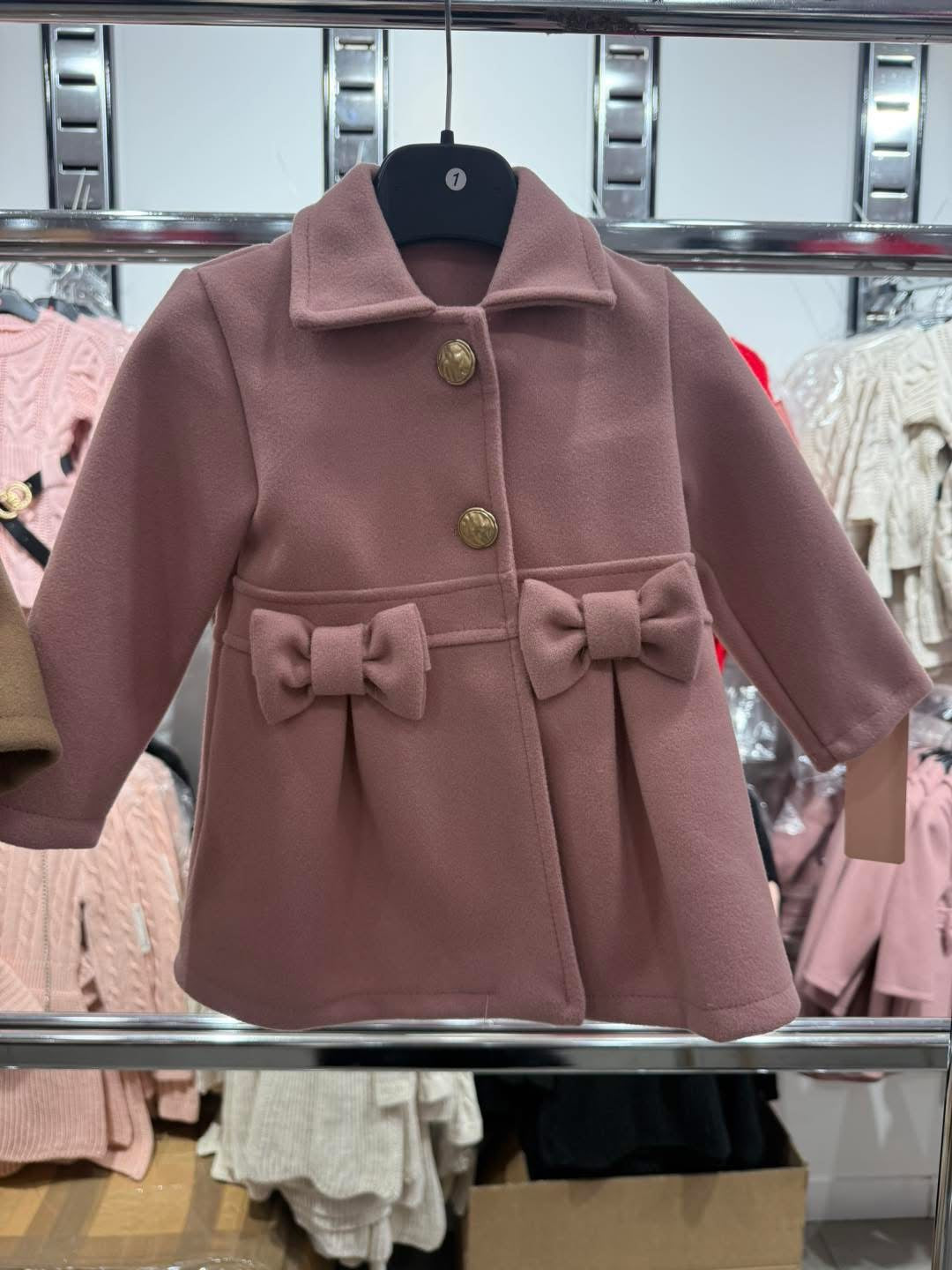 Sabrina kids frakke gammel rosa -112233