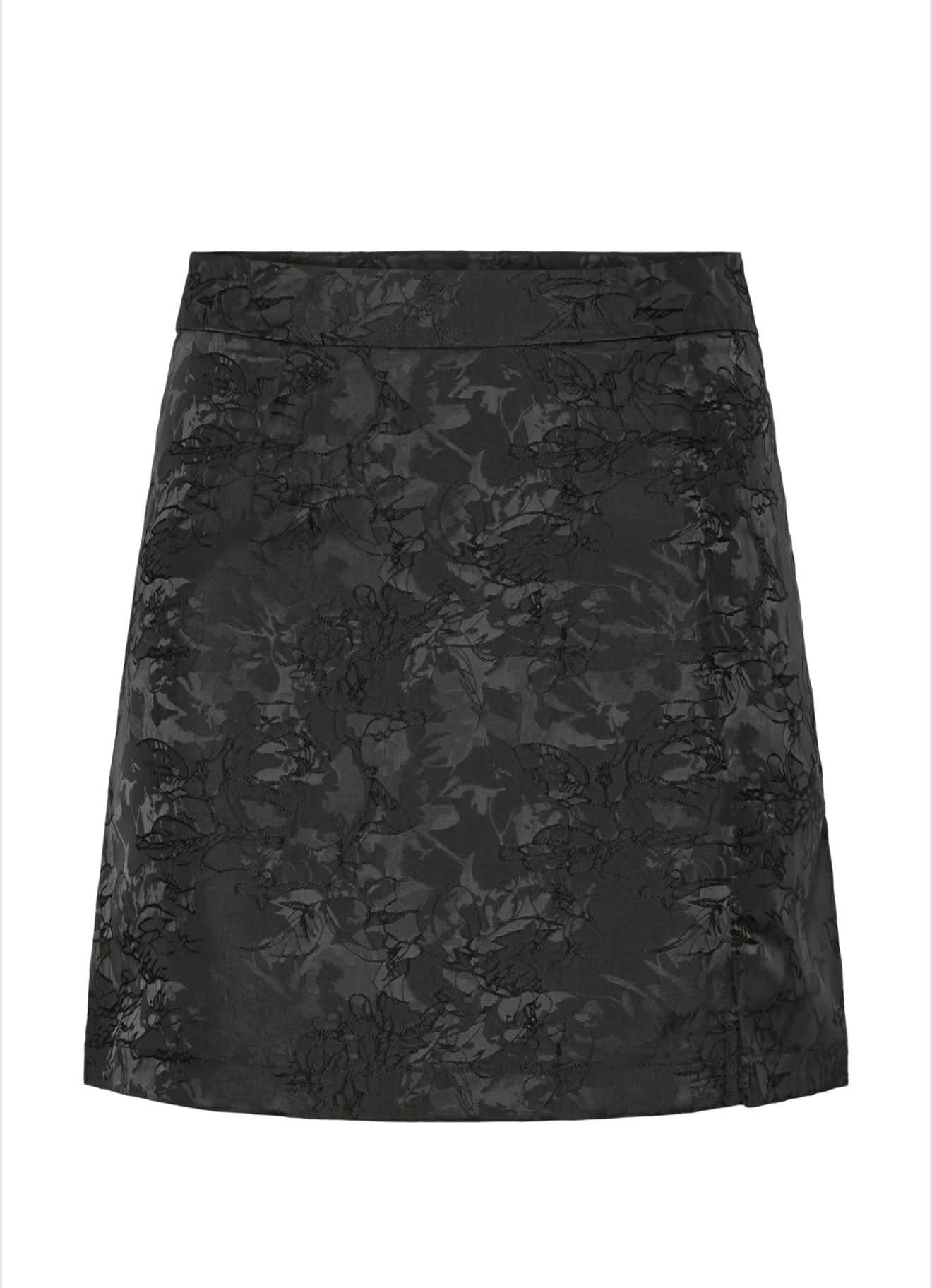 PCMARIA JAQUARD HW MINI SKIRT mis12
