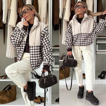 Sofia fleece nude -Dr-8311