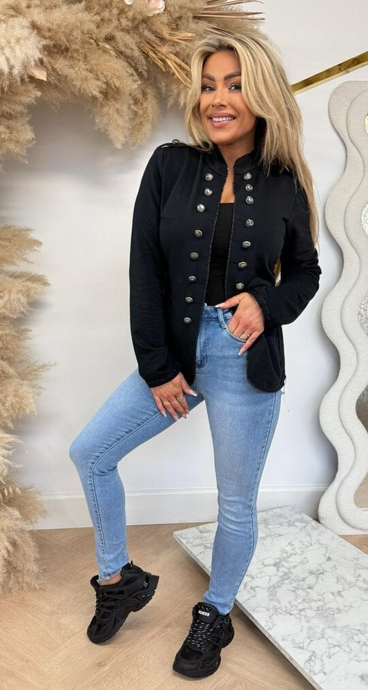 Willamina blazer jacket black