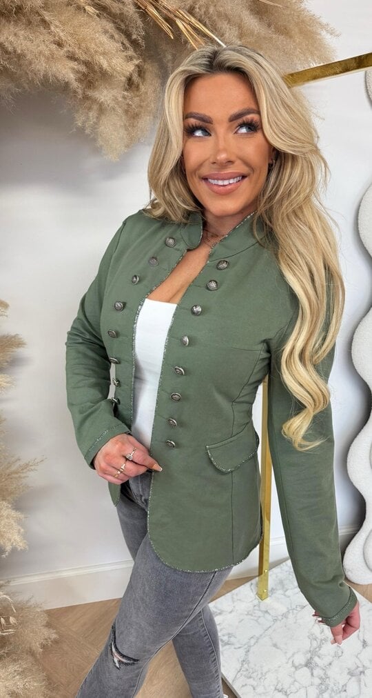 Willamina blazer jacket Army