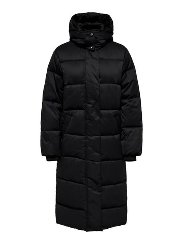 JDYMAJA LONG PADDED JACKET OTW YFM NOOS BLACK