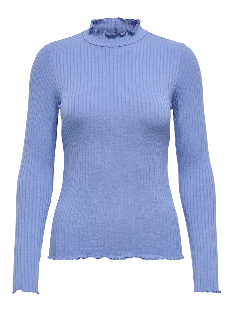 JDYFRANSISKA LIFE L/S HI-NCK TOP JR NOOS  Ebb And Flow