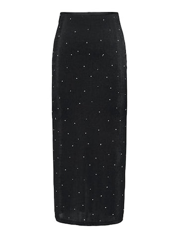 JDYPRIME ANCLE STUD SKIRT JRS black