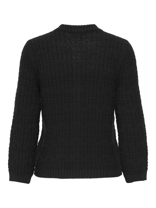 JDYJANNE 3/4 O-NECK CARDIGAN KNT black