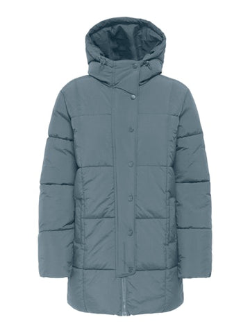 JDYWONDER LONG HOOD PUFFER OTW SIJ Stormy Weather