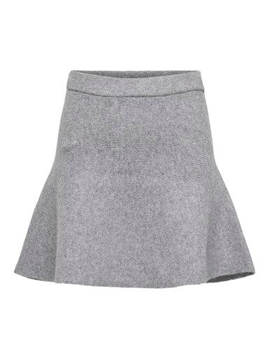 JDYLEA LIFE SHORT SKIRT KNT   Medium Grey Melange