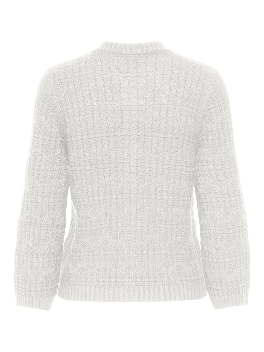 JDYJANNE 3/4 O-NECK CARDIGAN KNT cloud dancer