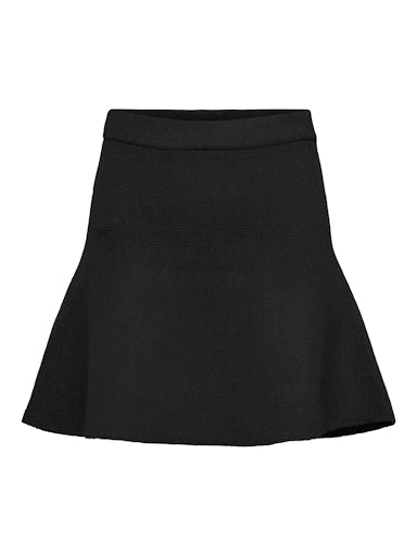 JDYLEA LIFE SHORT SKIRT KNT  BLACK