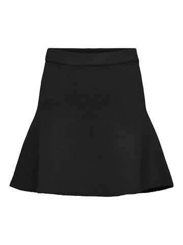 JDYLEA LIFE SHORT SKIRT KNT  BLACK