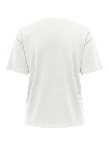 JDYSMILLA S/S STONE TOP JRS Cloud Dancer