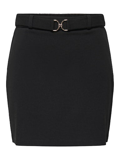 JDYGEGGO BELT SHORT SKIRT JRS black