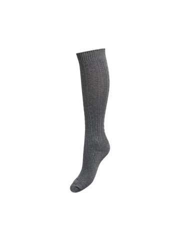 JDYANN CABLE KNIT MAXI SOCKS JRS dark grey