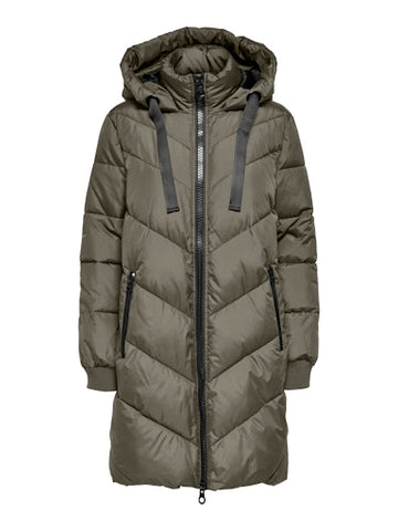 JDYSKYLAR PADDED hood jacket vetiver 1314