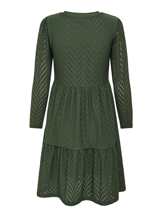 JDYCARLA CATHINKA L/S DRESS JRS ATK duffel bag