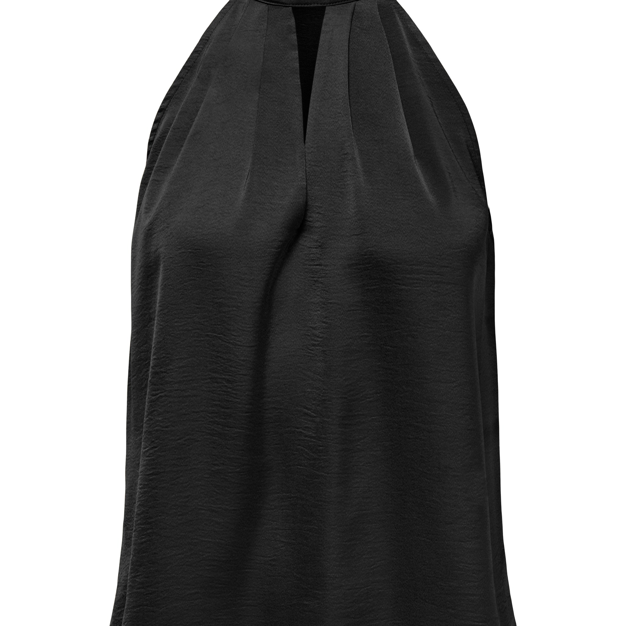 JDYCAJA S/L HALTERNECK TOP WVN EXP black 056