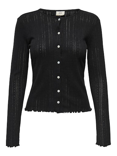 JDYSALSA LIFE L/S NEW CARDIGAN JRS DIA black