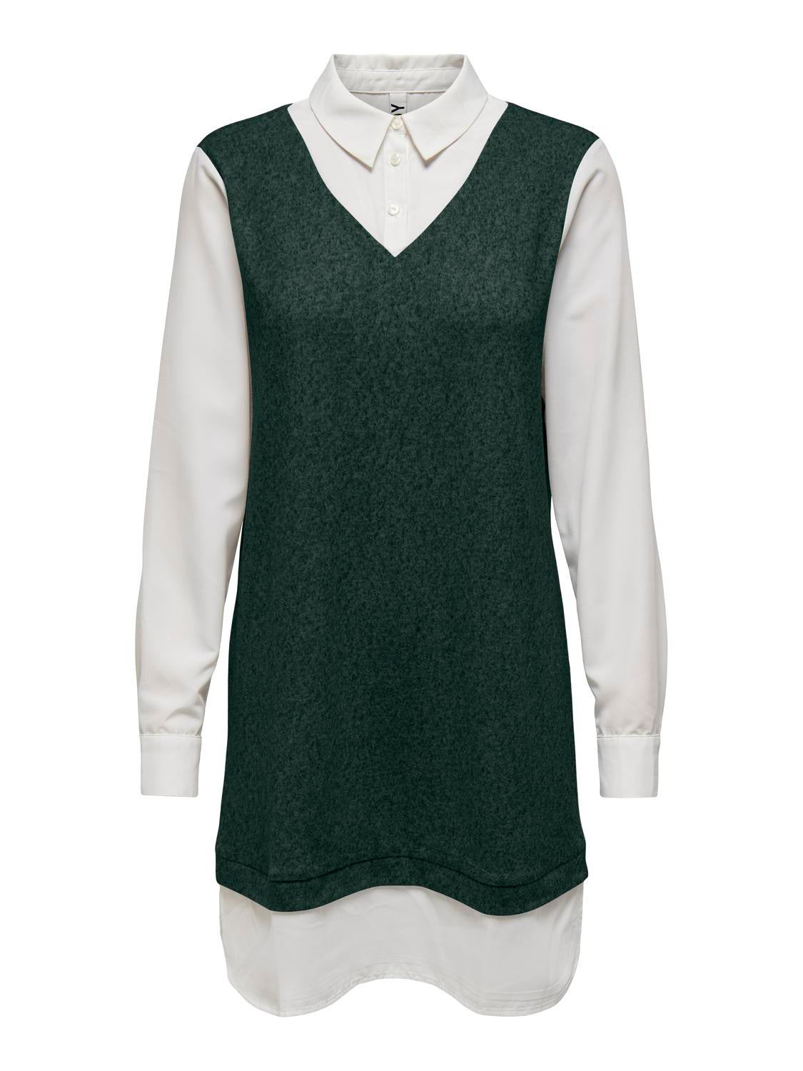 JDYTONSY L/S SHIRT DRESS JRS  Scarab 556